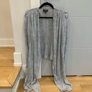 Athleta Cropped/Tie Cardigan Size M